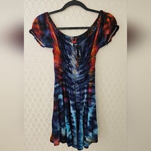 Hot Kiss vintage Tie Dye Dress